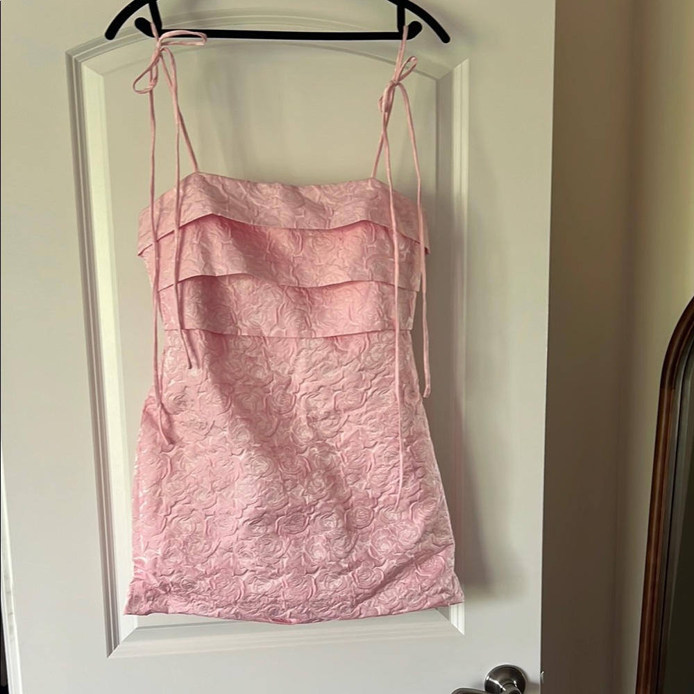 Hello Molly Scarlett Mini Dress Light Pink